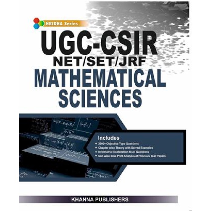 CSIR-UGC NET/SET ( JRF & LS ) MATHEMATICAL SCIENCES